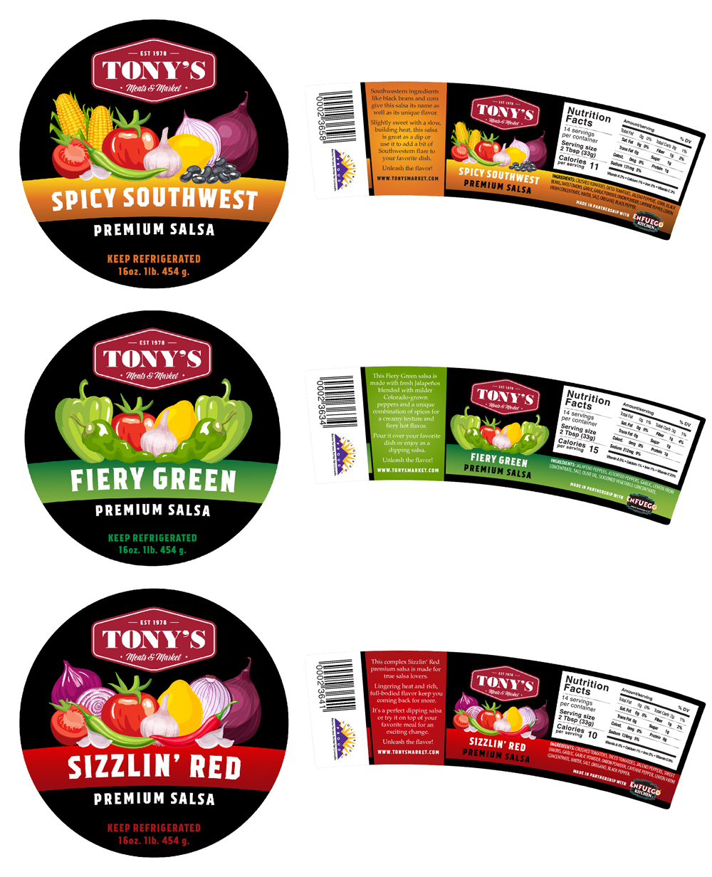 Salsa Packaging - Bauer Studios